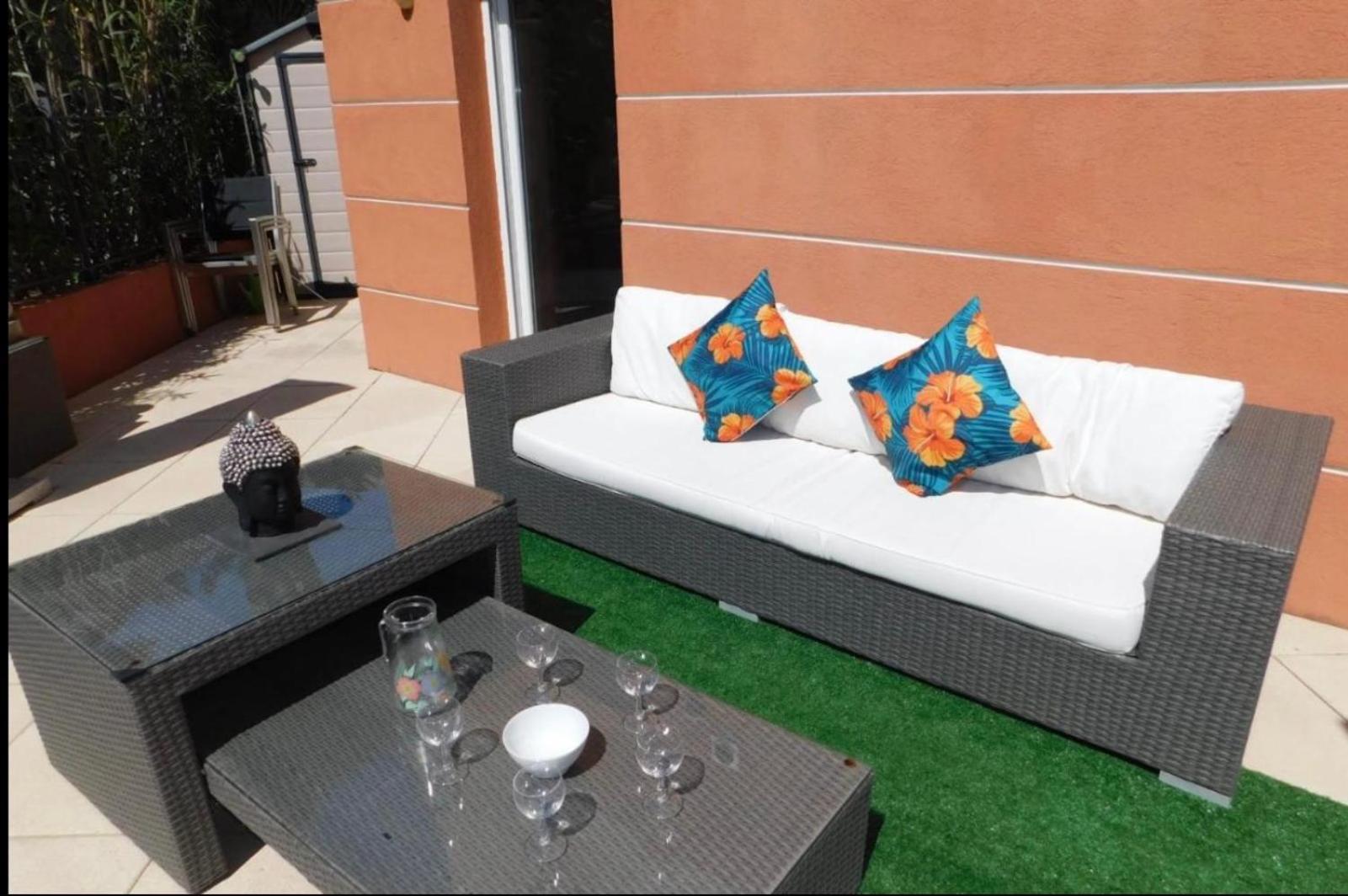 Proche Mer 3P+40M2 Terrasse Antibes Extérieur photo